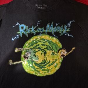 Ripple Junction Rick and Morty Dark Tee